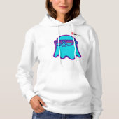 Retro Neon Ghosts Hoodie (Voorkant)