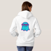 Retro Neon Ghosts Hoodie (Achterkant volledig)
