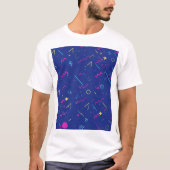 Retro Neon Party T-shirt (Voorkant)