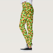 Retro Neon Pattern van 80/90 Leggings (Links)