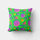 Retro Neon Sfeer Kussen (Voorkant)