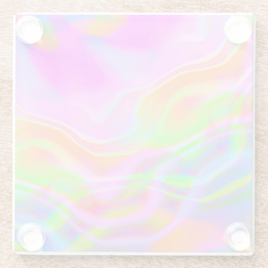 Retro neonkleurige onderzetters (Achterkant)