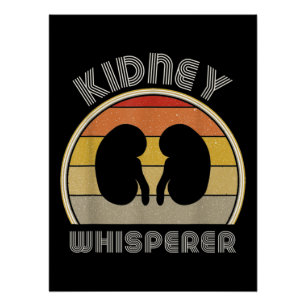 Retro Nephrology Nurse Perfect Poster
