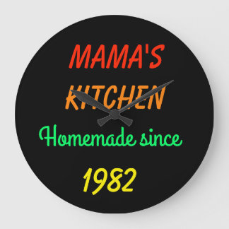 Retro NEPSEON Mama's Thuis Keuken met Datum Grote Klok