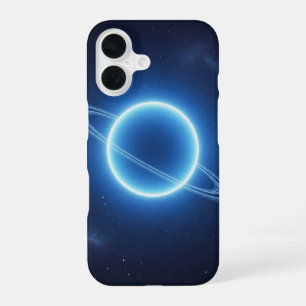 Retro Neptunus Gloed iPhone 16 Hoesje