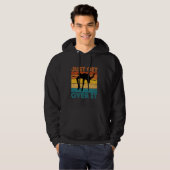 Retro net over het Pole Vault Pole Vau Hoodie (Voorkant volledig)