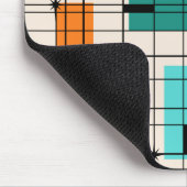 Retro Net & Starbursts Mousepad Muismat (Hoek)