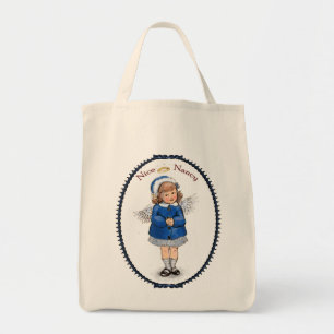 Retro Nette Nancy Tote Bag