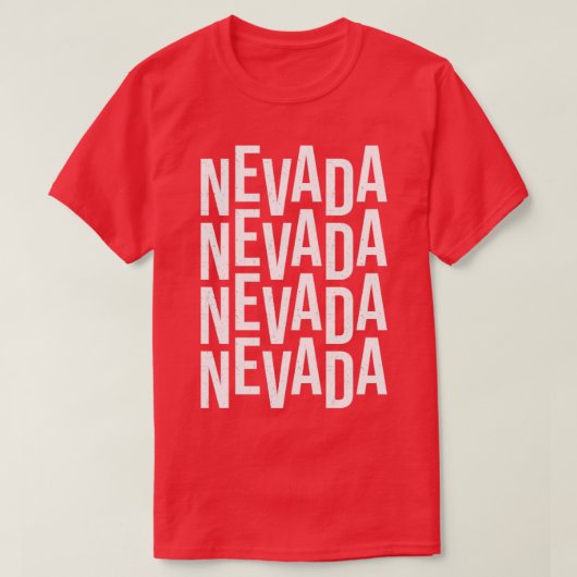 retro nevada1 t-shirt (Design voorkant)