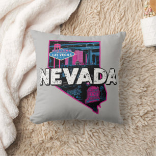 Retro Nevada Silhouette Kussen