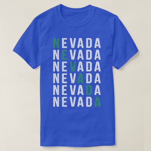 Retro Nevada T-shirt (Design voorkant)