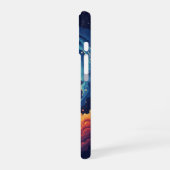 Retro Nevelmaan iPhone 16 Hoesje (Linkerkant)