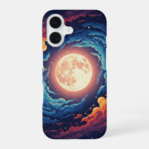 Retro Nevelmaan iPhone 16 Hoesje