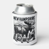 Retro New Hampshire Blikjeskoeler (Blikje Voorkant)