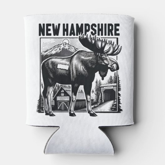 Retro New Hampshire Blikjeskoeler (Achterkant)