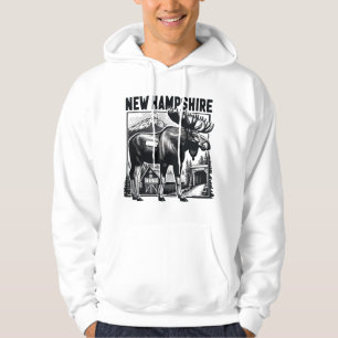 Retro New Hampshire Hoodie