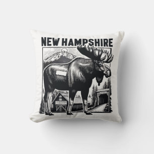 Retro New Hampshire Kussen