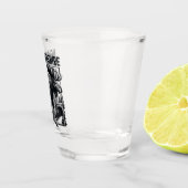 Retro New Hampshire Shot Glas (Rechts)