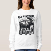 Retro New Hampshire Trui (Voorkant)