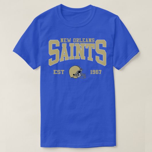 Retro New Orleans Football TShirt (Design voorkant)