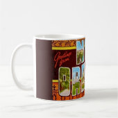 Retro New Orleans Groet  Koffiemok (Links)
