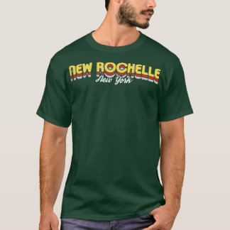 Retro New Rochelle New York T-shirt