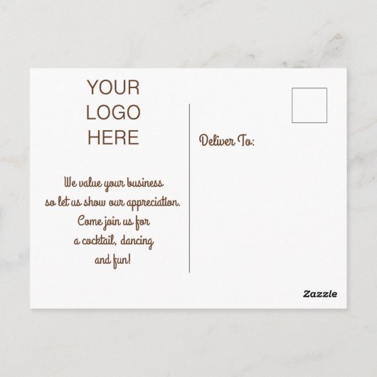 Retro New Years Eve Party Zakelijke uitnodiging (Achterkant)