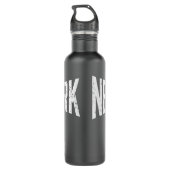 Retro New York City Waterfles (Achterkant)