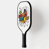 Retro New You: Minimalist Geometric Revival Pickleball Paddle (Links)