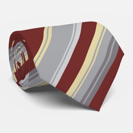 Retro Newscaster Style-Stropdas Stropdas (Opgerold)