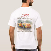 Retro Niagara Falls evenement T-shirt (Achterkant)