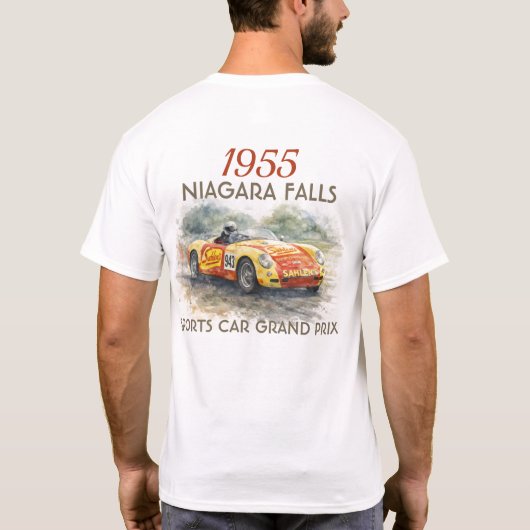 Retro Niagara Falls event shirt (Achterkant)