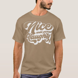 retro Nice tot bewezen neusloze grappigheidsperio T-shirt