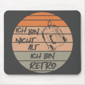 retro nicht alt, kassenttenplayer muismat (Voorkant)