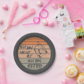 retro nicht alt, kassenttenplayer papieren bordje (Feest)