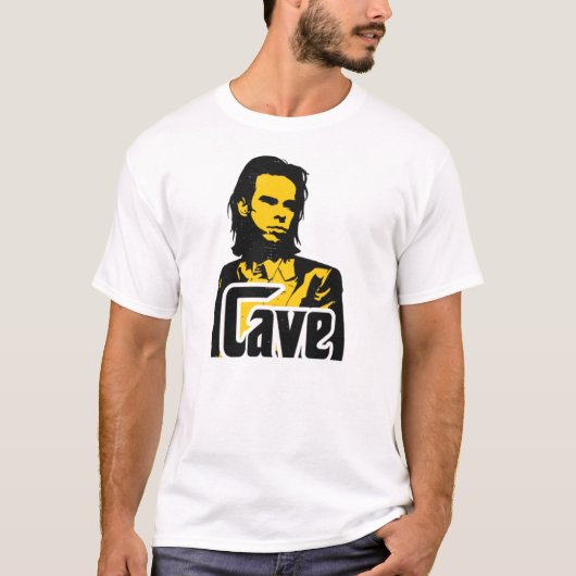 Retro Nick Cave Next Door Tribute T-shirt (Voorkant)