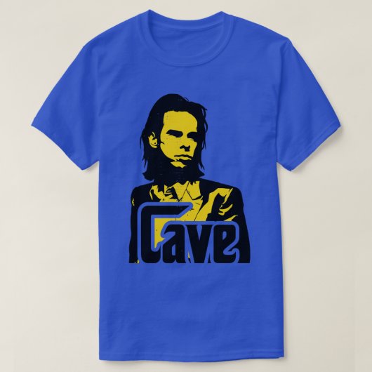 Retro Nick Cave Next Door Tribute T-shirt (Design voorkant)