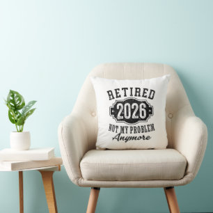 Retro Niet langer in gebruik 2026 Mijlpaal Prestat Kussen