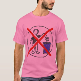 Retro Niet Vervenigen Schoon Aarde Ontwerp T-shirt