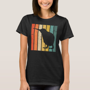 Retro Nieuw-Zeeland Kiwi Vogel 4 T-shirt