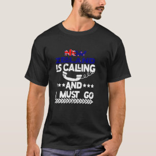 retro Nieuw-Zeeland roept dat het goed moet gaan T-shirt