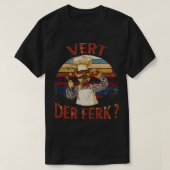 RETRO NIEUWE KLEUR CHEF VERT DER FERK TShirt (Design voorkant)
