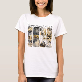 Retro Nieuwjaar 2025 T-shirt