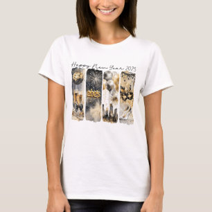 Retro Nieuwjaar 2025 T-shirt