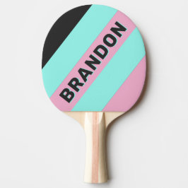 Retro Night Prism Vetranden met Naam Tafeltennisbatje