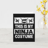 Retro Ninja Kostuum Halloween Voor Jongen Kinder M Kaart (Gele Bloem)