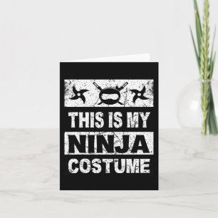 Retro Ninja Kostuum Halloween Voor Jongen Kinder M Kaart