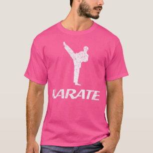 Retro Ninja Mannen Karate Kai Jujitsu Fighter T-shirt