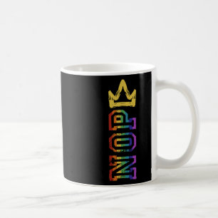 Retro No Kings Nope protestbord Shirt voor mannen  Koffiemok