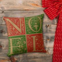 Retro Noel Red en Green Decorative Holiday